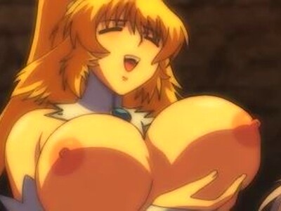 捕らわれた爆乳美女が、Hに凌辱され続けて、魔物のデカチンで責められたり触手でHに刺激されながら中出しで果てる！