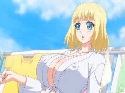 田舎に嫁いだ爆乳なロシア人美女が、夫が長期出張でいないときに、夫の兄とのHを何度も楽しんで中出しで悶える！